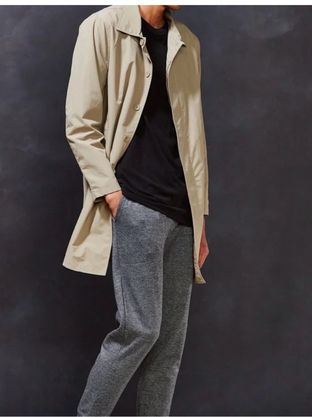 Stussy long lightweight jacket  men’s